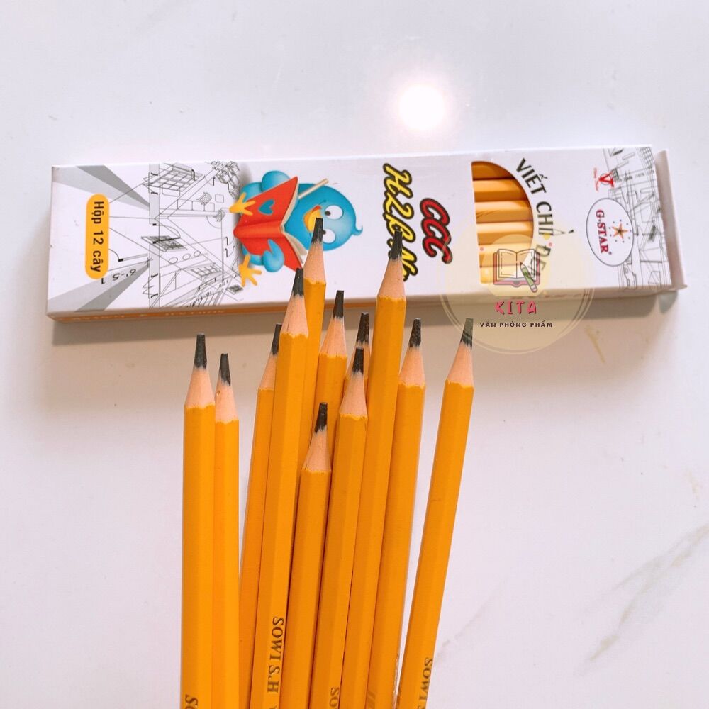 Bút chì HB CCC (hộp 12 cây)