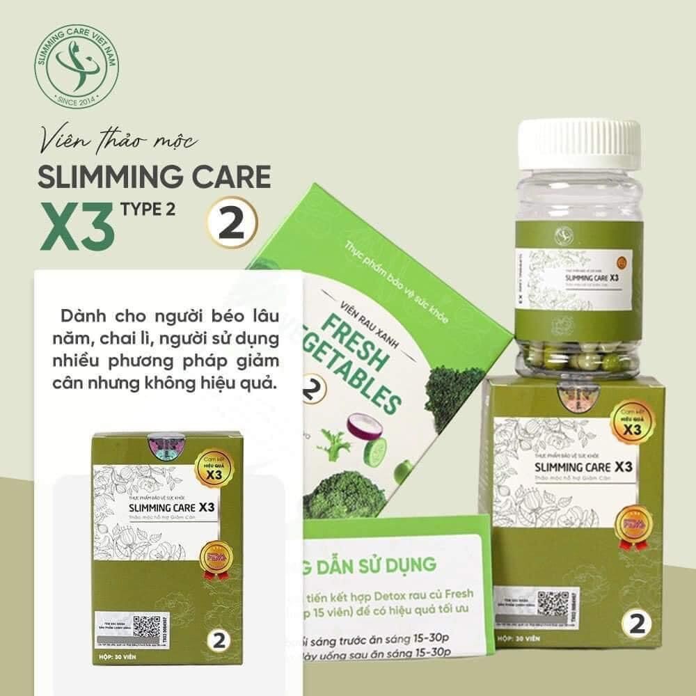Viên giảm cân slimming care x3 hỗ trợ giảm cân, thanh lọc cơ thể hộp 30 - ảnh sản phẩm 7