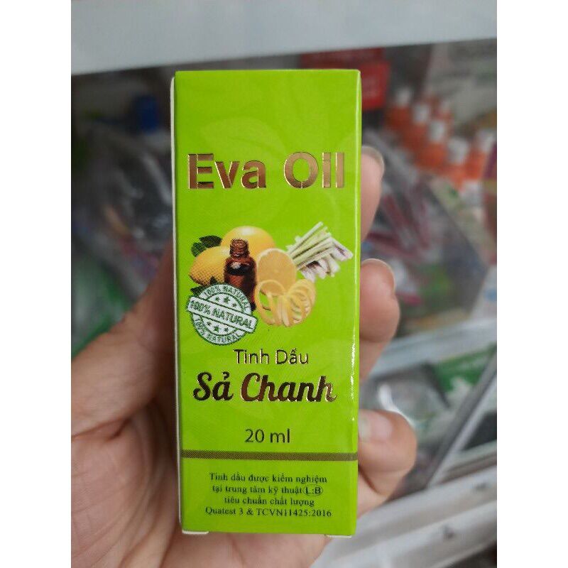 Tinh dầu sả chanh Eva oli chai 20ml