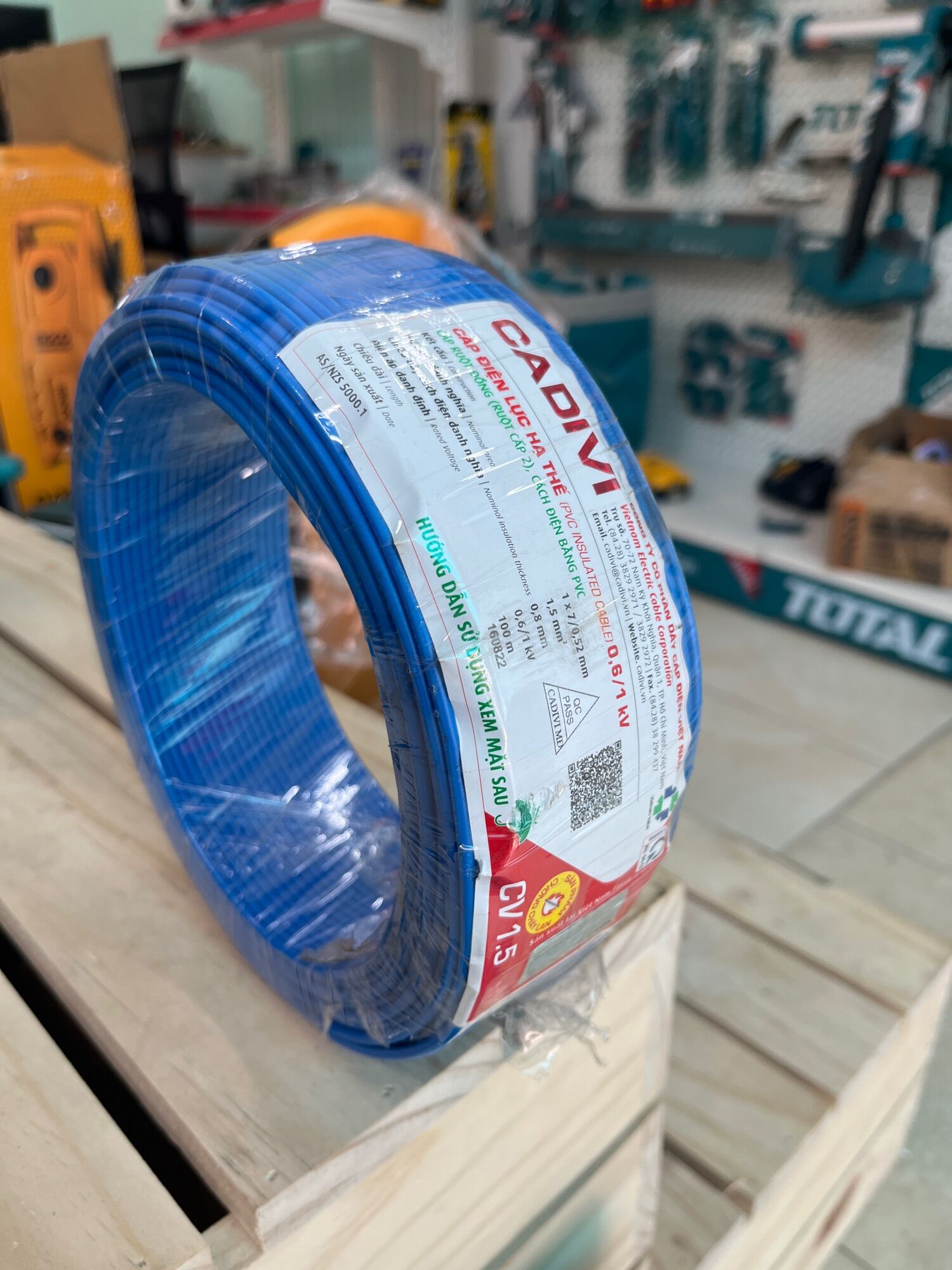 Dây điện đơn cadivi từ 1.5mm đến 8.0mm