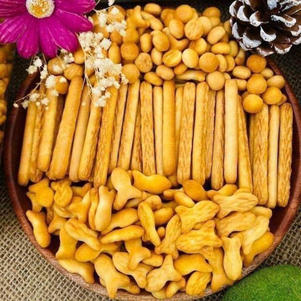 Bánh quy mặn tuổi thơ mix 500g