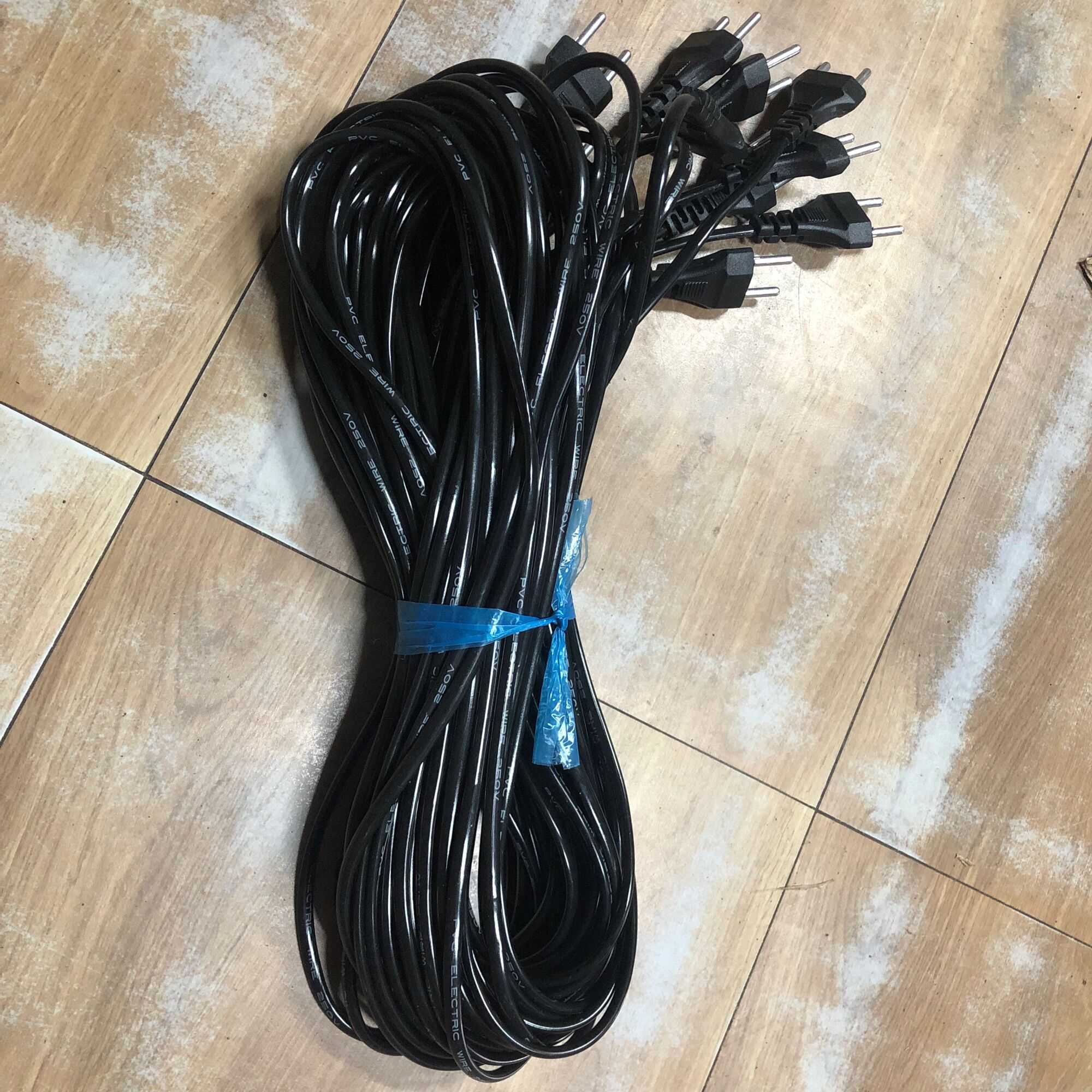 10 sợi dây nguồn quạt 2m - phụ tùng quạt