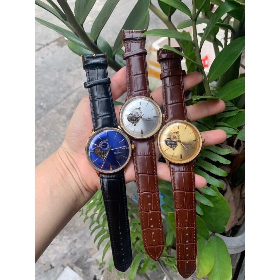 ĐỒNG HỒ BULOVA NAM dây Da .SIZE 42mm.
