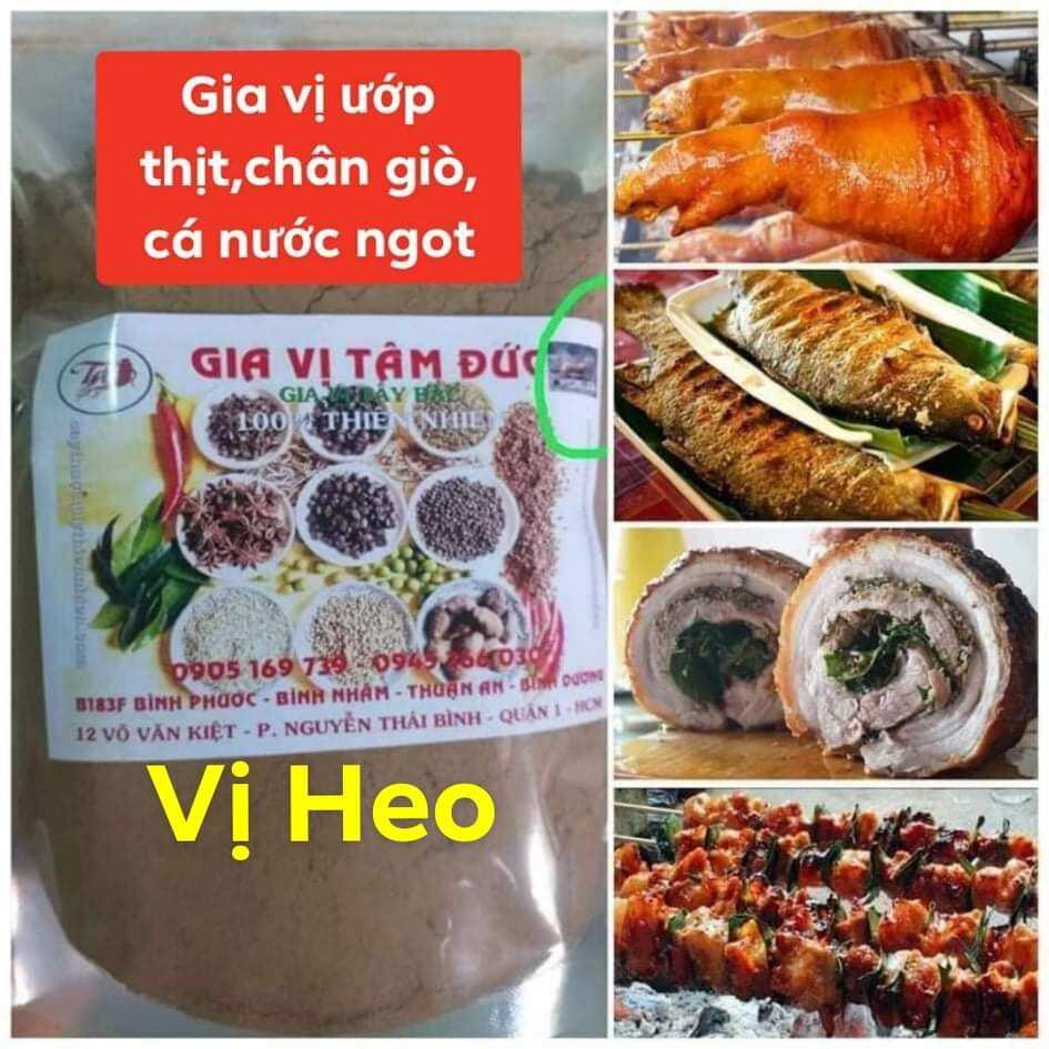 1kg gia vị tâm quay nướng