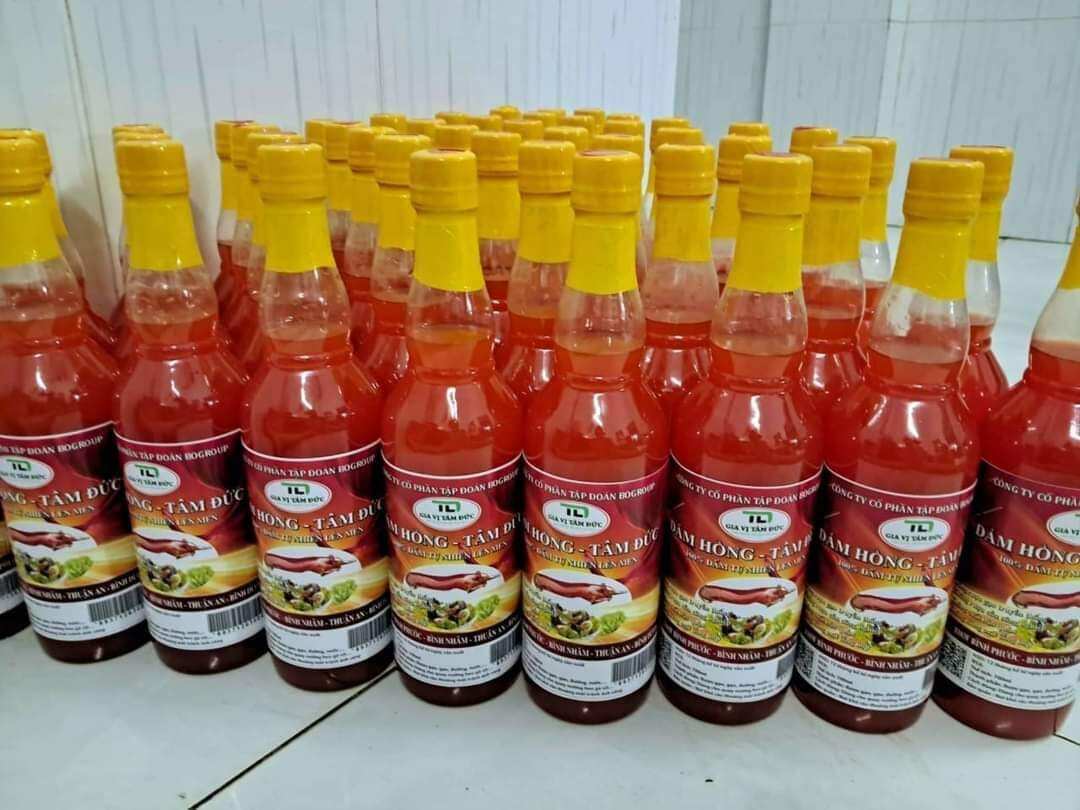 Dấm hồng Tâm Đức 1 thùng