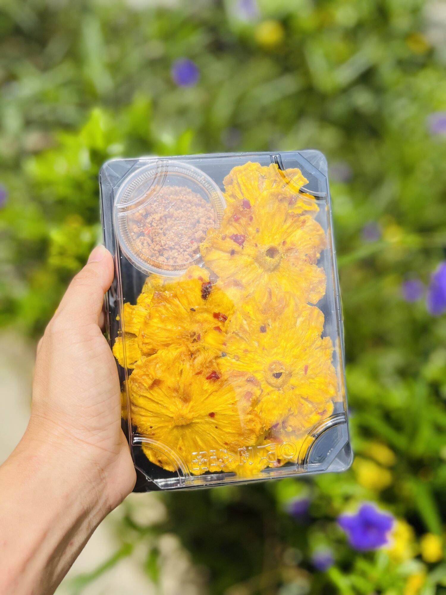 THƠM SẤY MUỐI ỚT/ Ô MAI CAY khay 300g