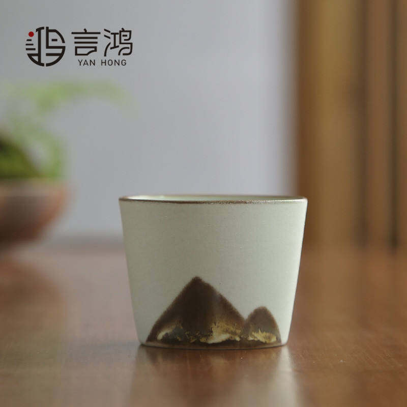 Cốc Trà Kiểu Nhật Cốc Chủ Nhân Gốm Thô Cốc Đơn Bộ Đồ Trà Kungfu Cốc Uống Trà Cốc Uống Trà Cốc Cổ Điển Gốm Sứ