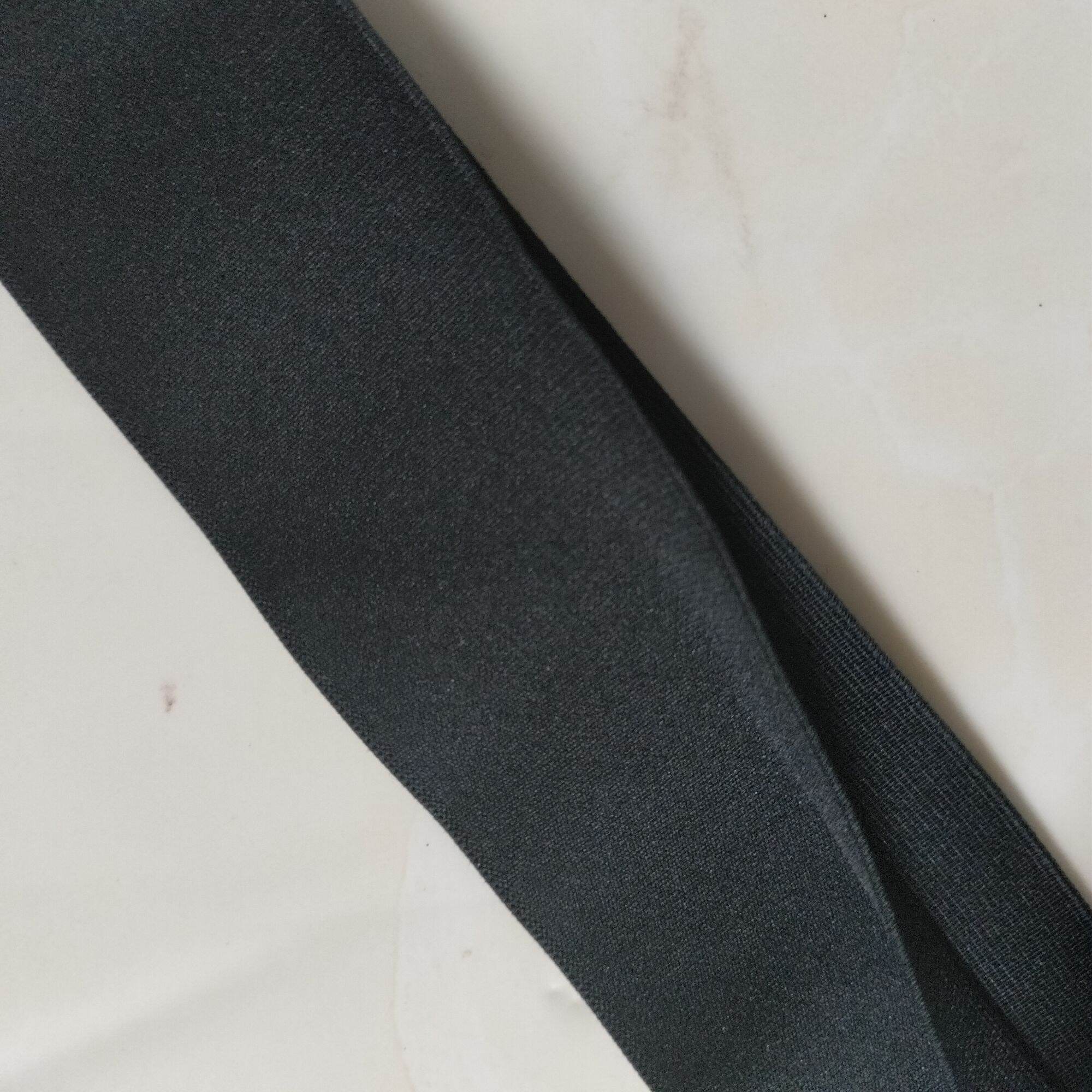 1 mét thun bản to rộng 5cm có xẻ rãnh kẹp may cạp váy làm dây nịt thun may thắt lưng màu trơn