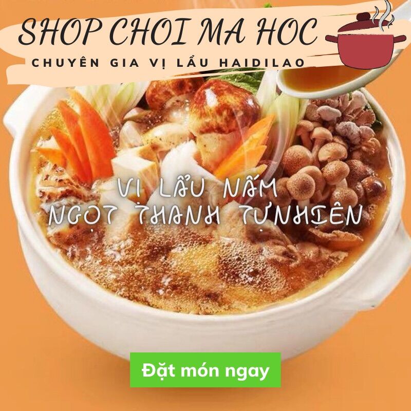 Gia vị lẩu nấm Haidilao