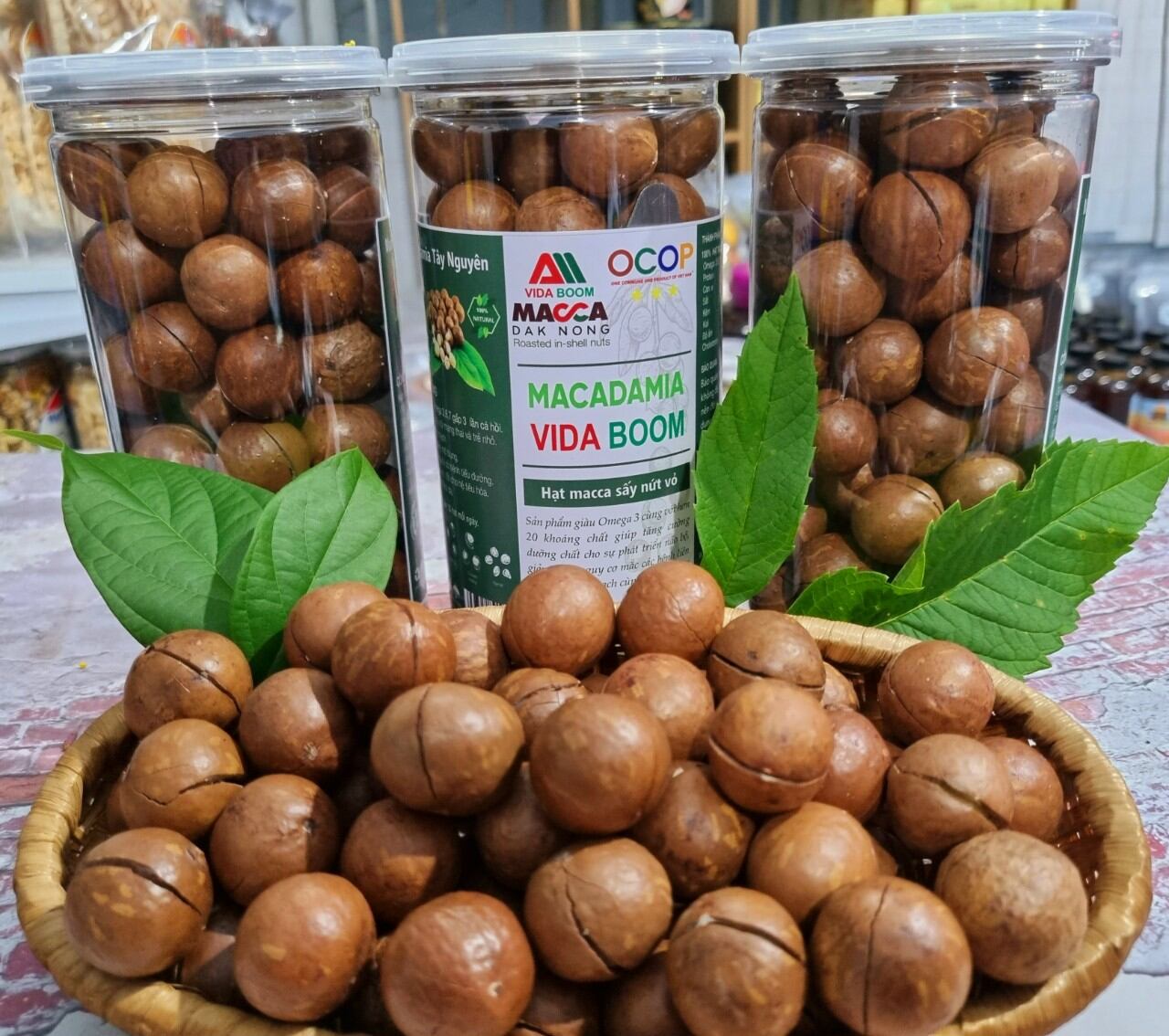 Hạt macca Đắk Nông hộp 500g