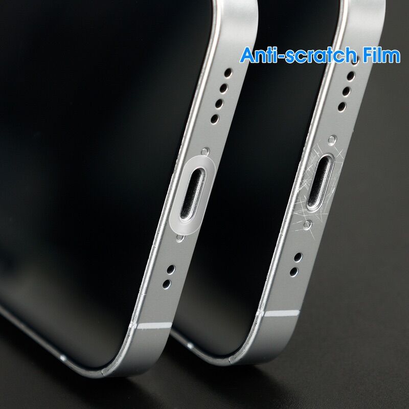 Miếng Dán Chống Trầy Cho Cổng Sạc Ip và Android Type-C