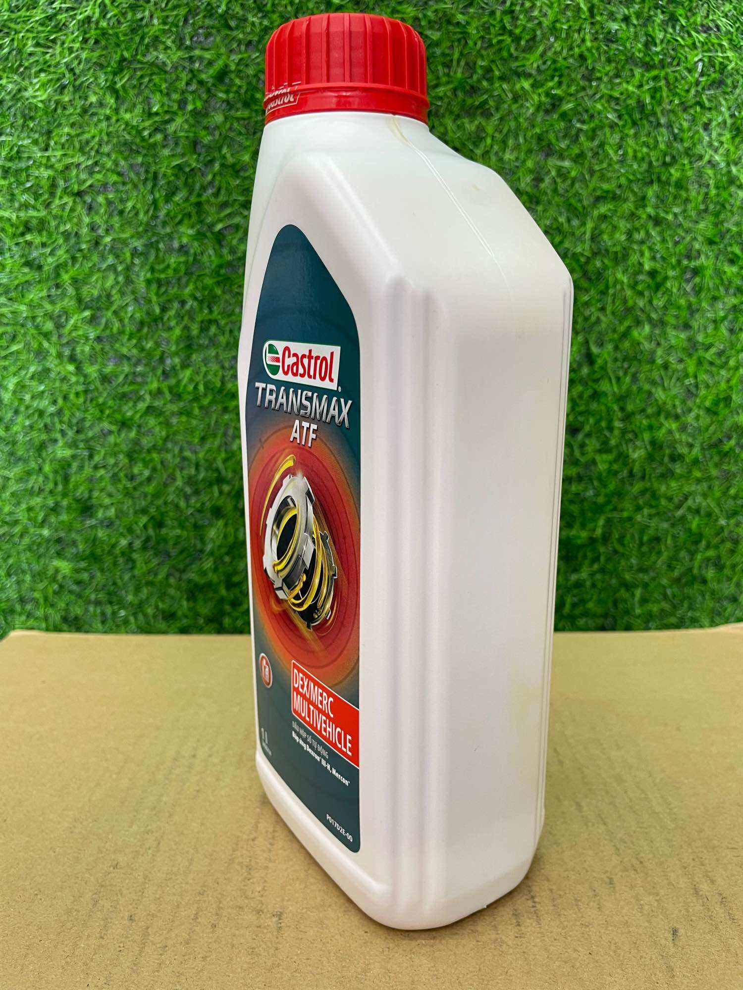 [ Hàng Chính Hãng ] Dầu hộp số tự động CASTROL ATF TRANSMAX ATF DEX/MERC MULTIVEHICLE (1 Lít)