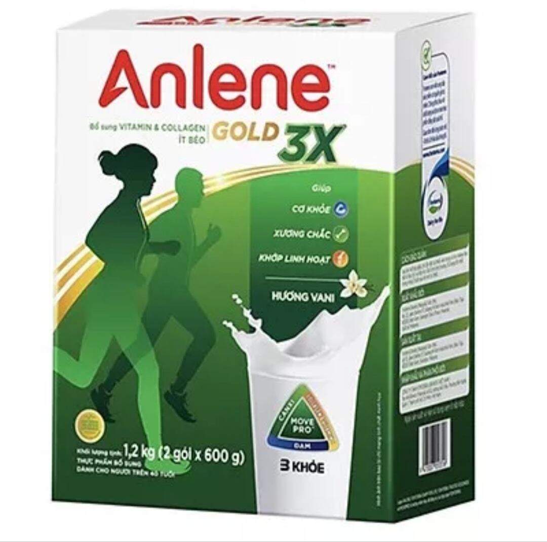 SỮA BỘT HỘP GIẤY ANLENE GOLD TRÊN 40 TUỔI 1,2KG
