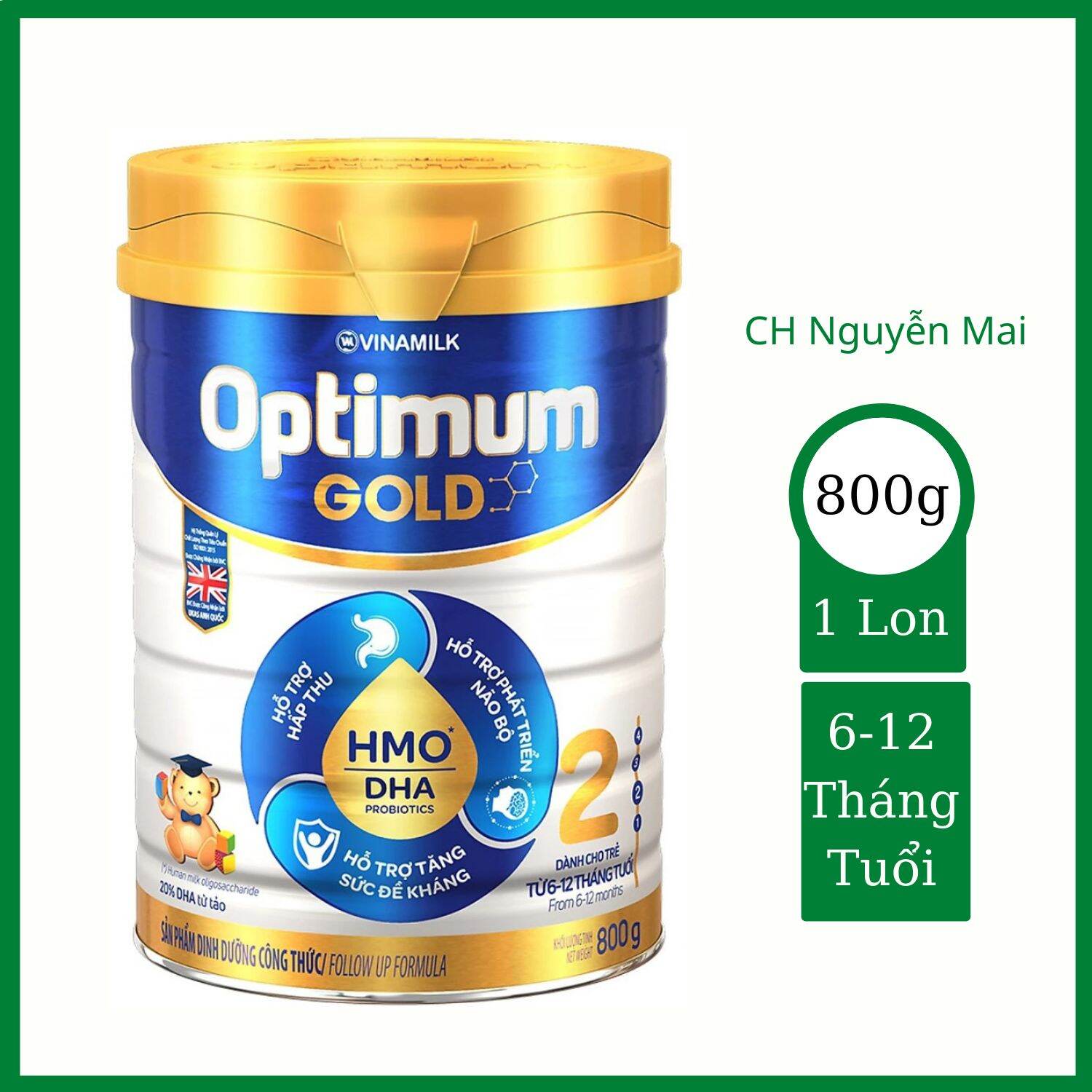 Sữa vinamilk optimum gold 2 - 800g