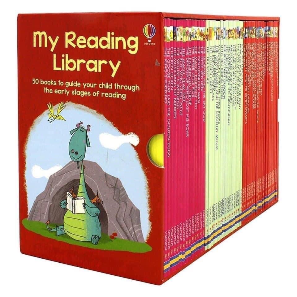 USBORNE MY READING LIBRARY- 50- tặng link mp3