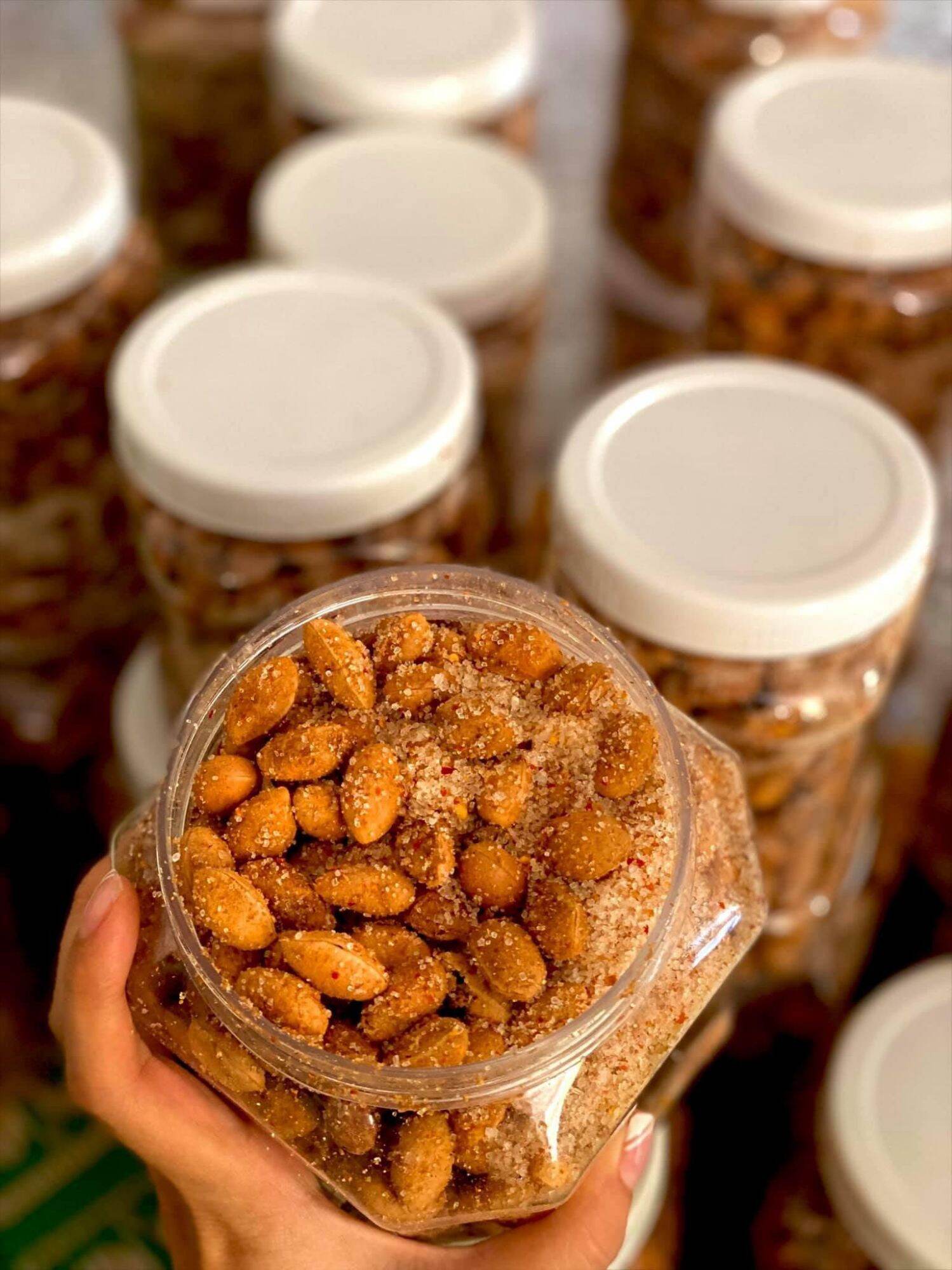 Combo 6 hũ say lâc đường muối ớt 500gr