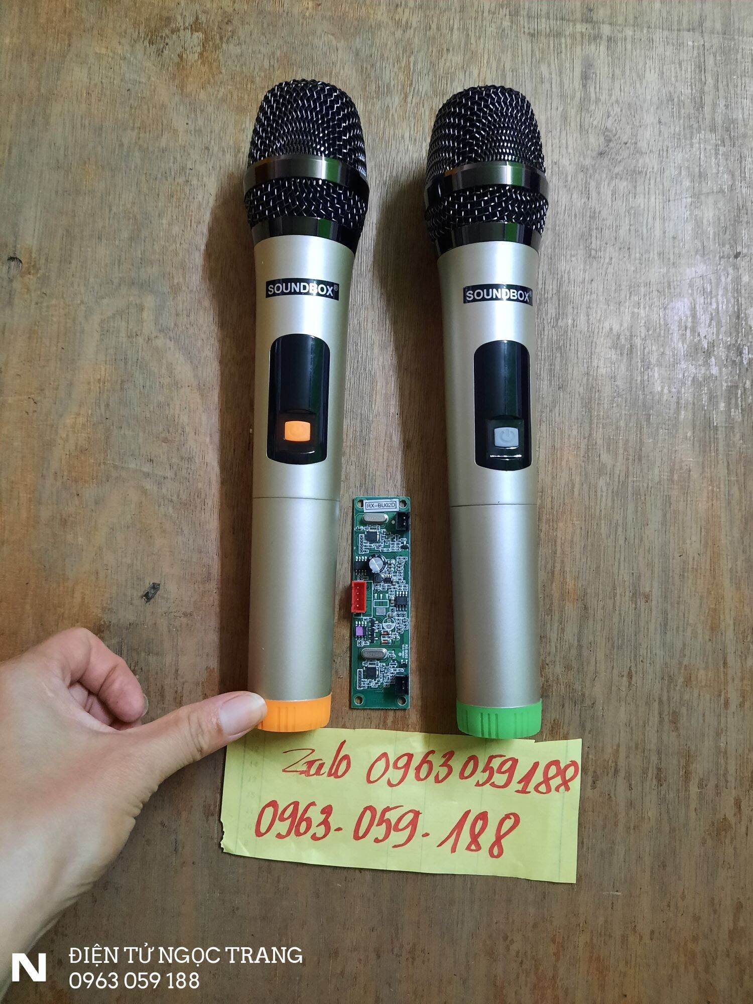 Micro Không Dây Dùng Cho Loa Kéo - Giá 1 Cặp