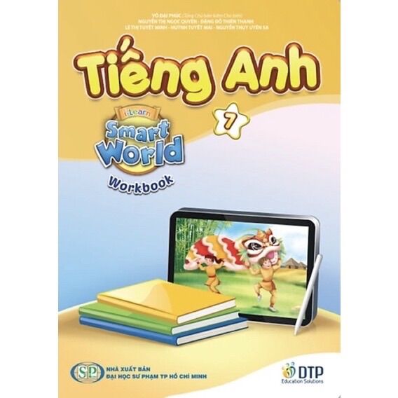 Sách - (Combo 2 cuốn) Tiếng Anh 7 I-Learn Smart World