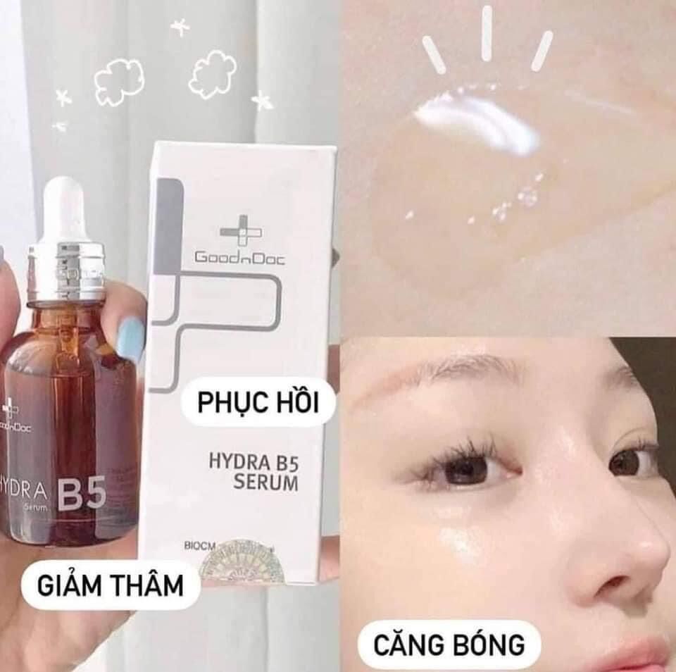 SERUM CẤP ẨM PHỤC HỒI SÁNG DA B5 GOODNDOC 30ML