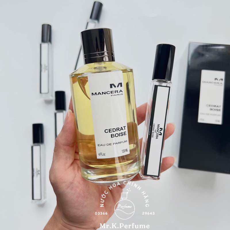 [Nước Hoa Nam Nữ Cao Cấp Mancera Cedrat Boise Edp