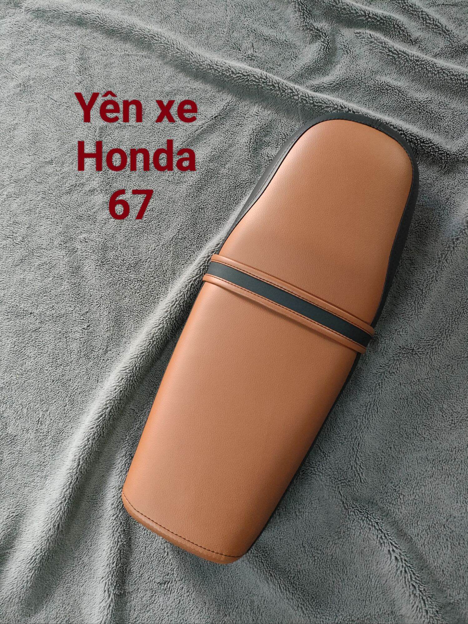 Yên Xe 67 - Nệm Nguyên Khối (form đẹp) loại tốt