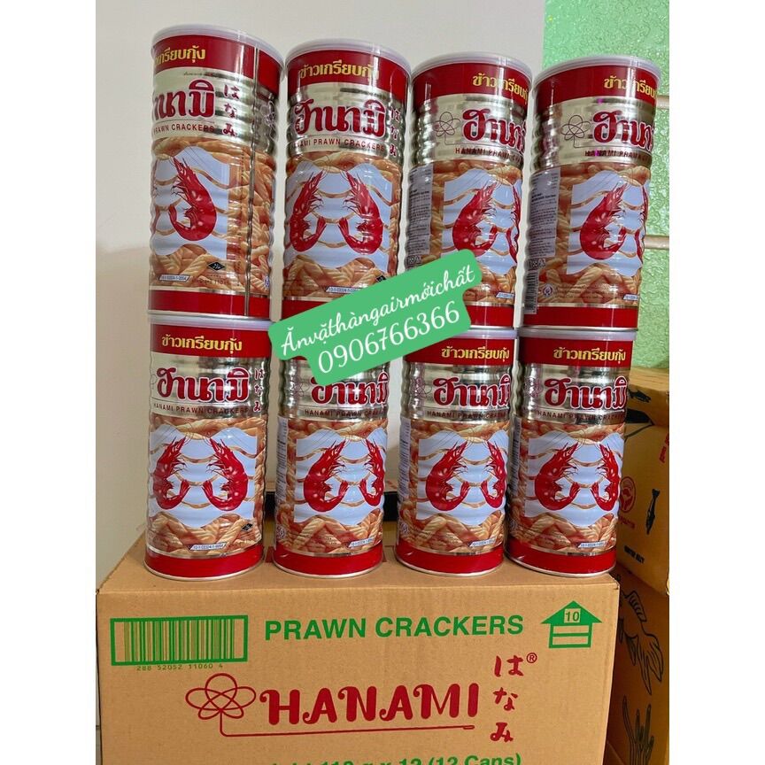 [NEW DATE 12/2026]SNACK TÔM THÁI LON 110 GRAM
