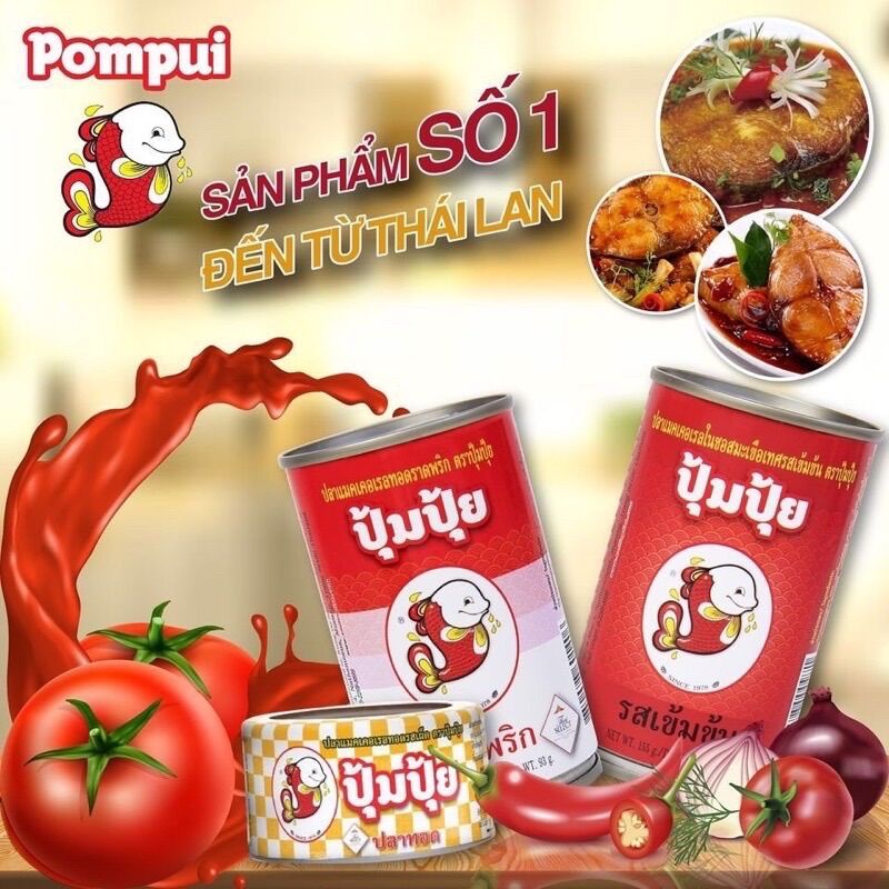 Cá sốt cà pompui 155g