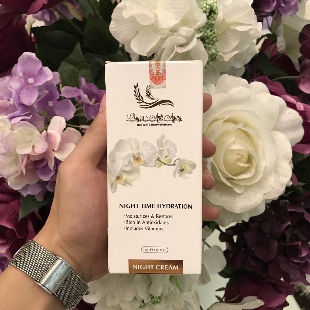 Kem Đêm Oryza Ngọc Sâm Dưỡng Trắng Phục Hồi Da