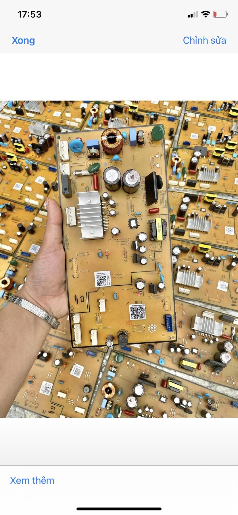 Bo tủ lạnh samsung invecter mới 99%