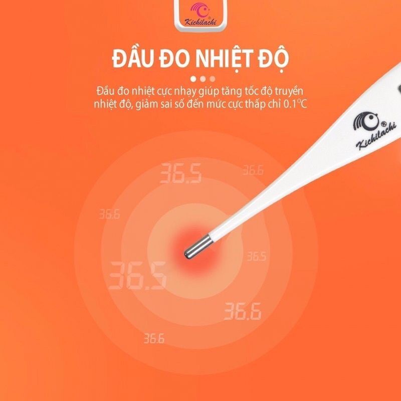 Nhiệt kế điện tử Kichilachi