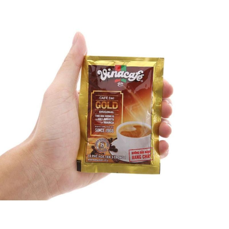 Cà Phê Vinacafe Thơm Ngon Rẻ ( 24gói x 20g) DATE MỚI
