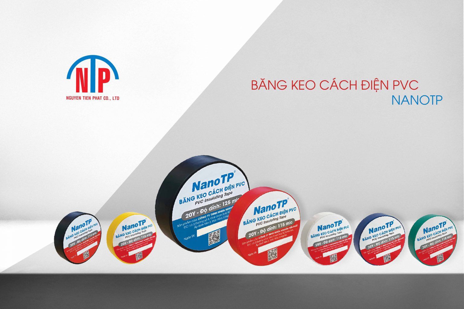 Băng Keo Cách Điện Nano TP PVC