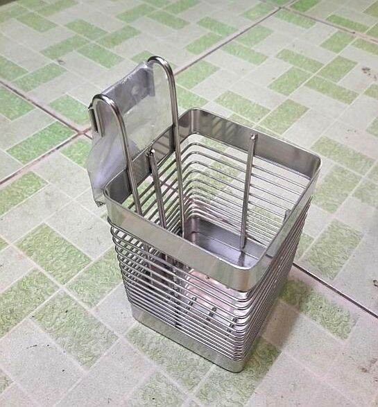 Ống đũa, giỏ đũa inox không gỉ, bền đẹp
