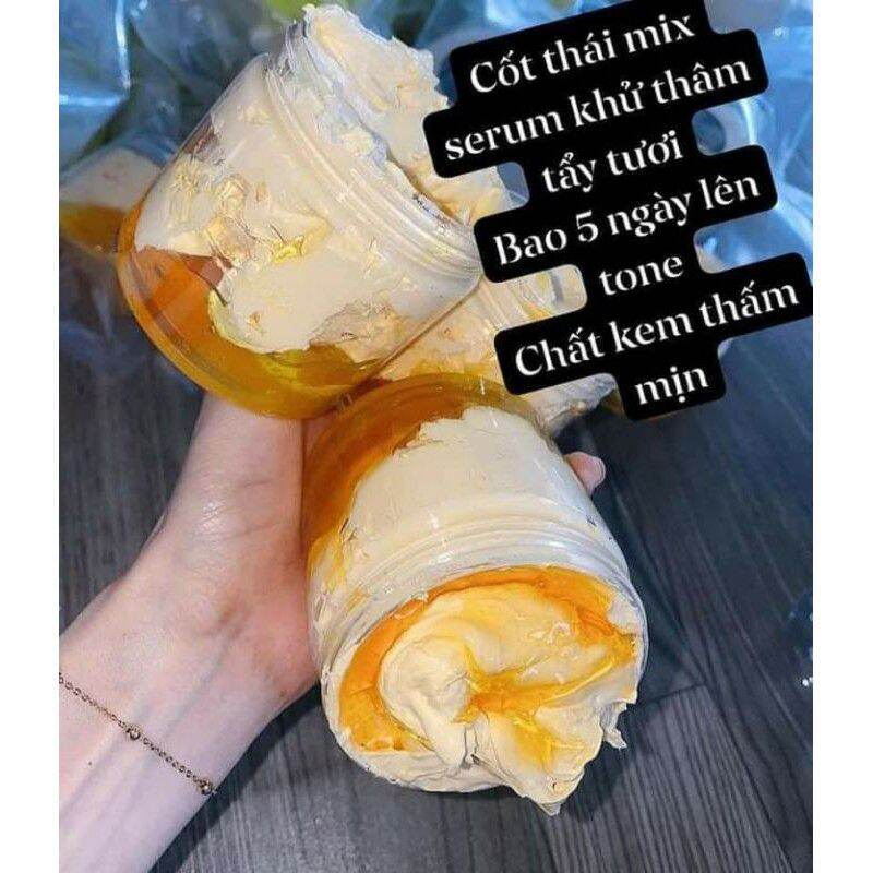 200Gr Cốt Thái Mạnh Mix Tinh Chất Cấy Trắng Và Khử Thâm Da