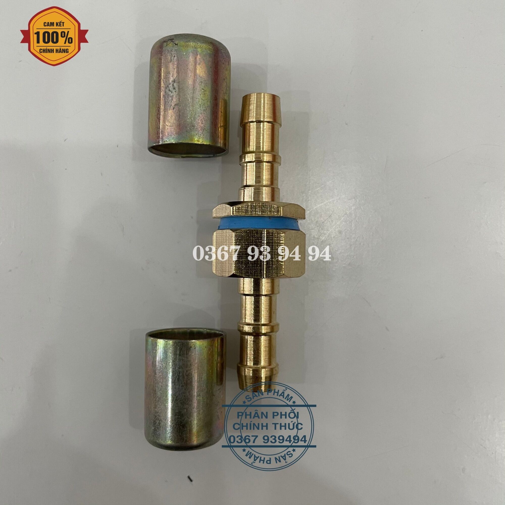 Bộ Ép Cốt Đầu Dây Rửa Xe Áp Lực ( 50 Bộ / Túi )