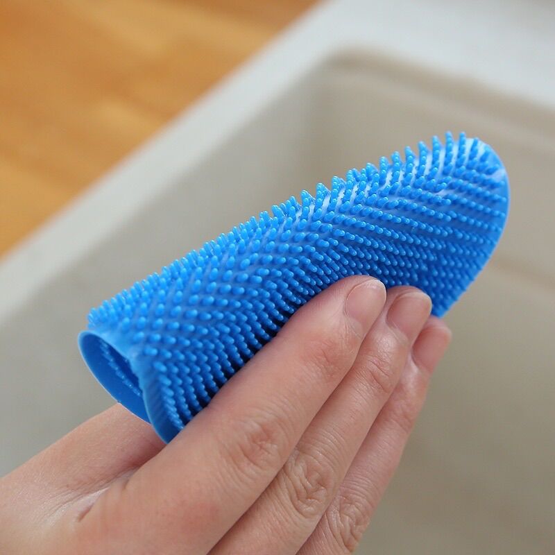 Miếng Rửa Chén Bát Silicon Siêu Sạch (2 cái)