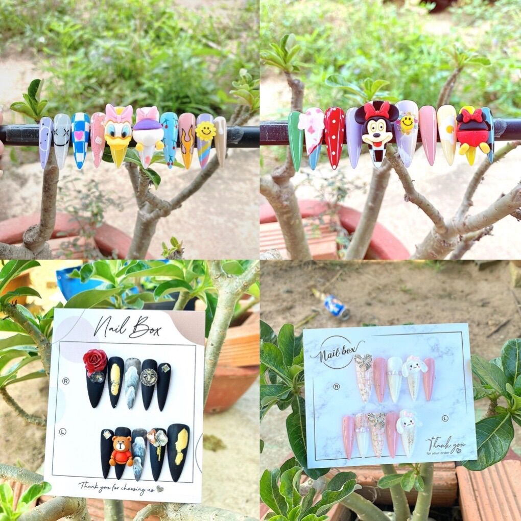 Nailbox charm hình thú móng nhọn
