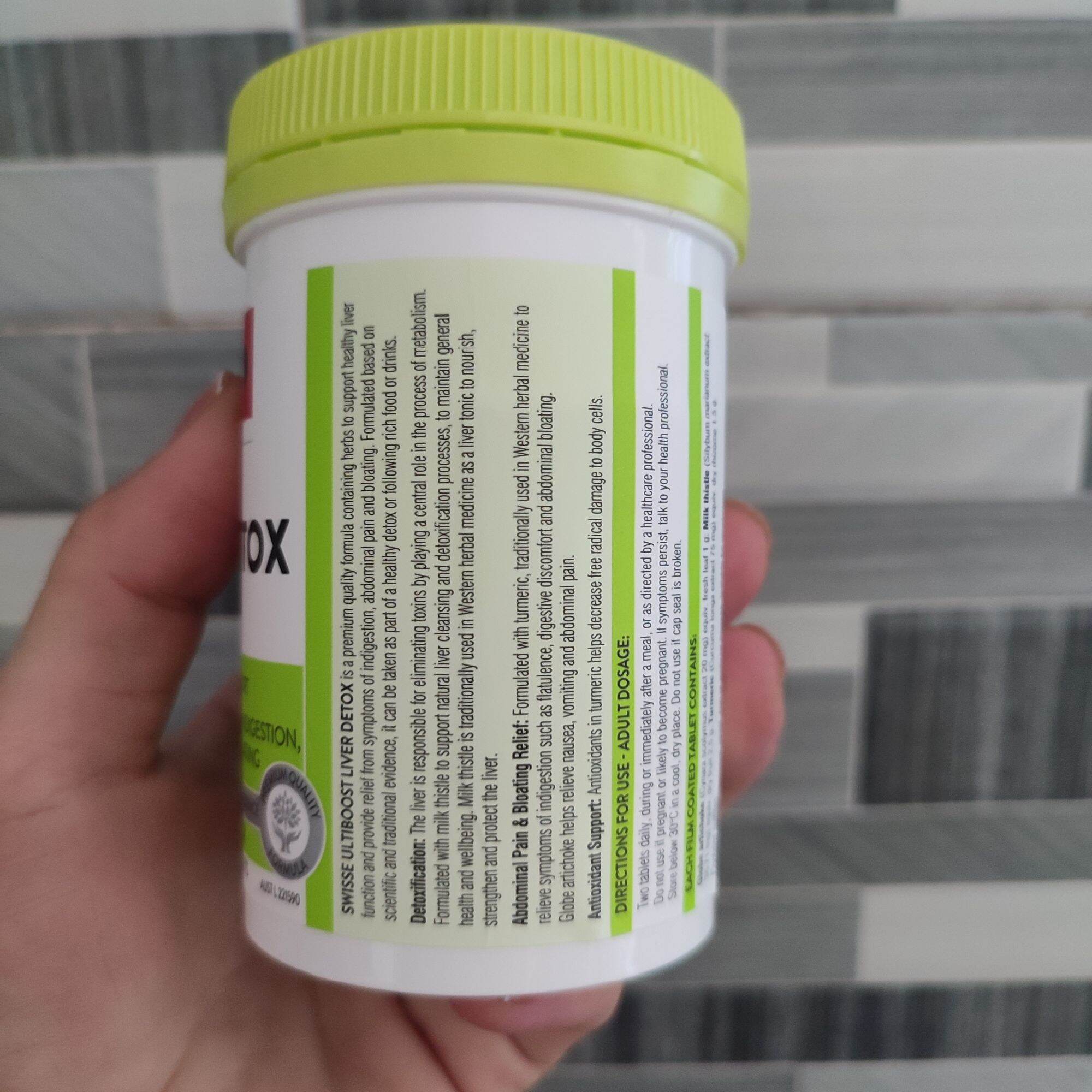 Swisse Liver Detox của úc