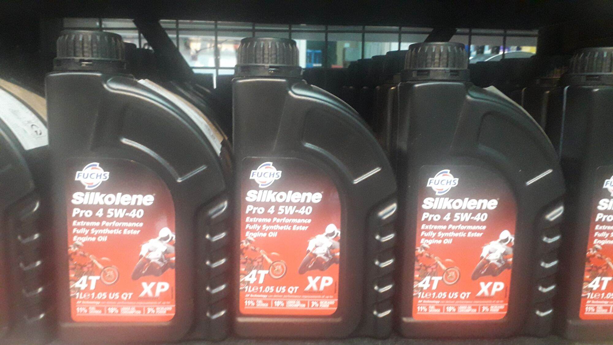 Nhớt fuchs silkolene pro 4 10w40 xp 4t