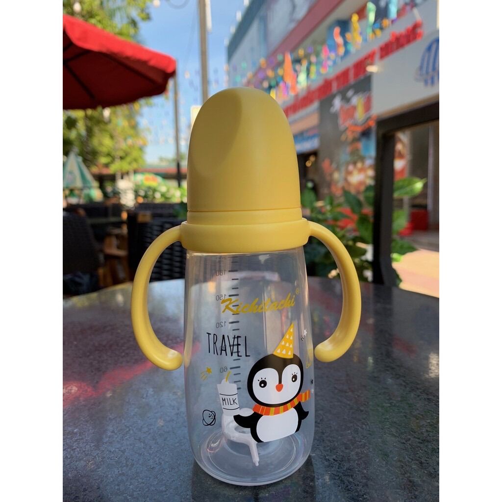 Bình Sữa Kichilachi Cổ Hẹp 200Ml