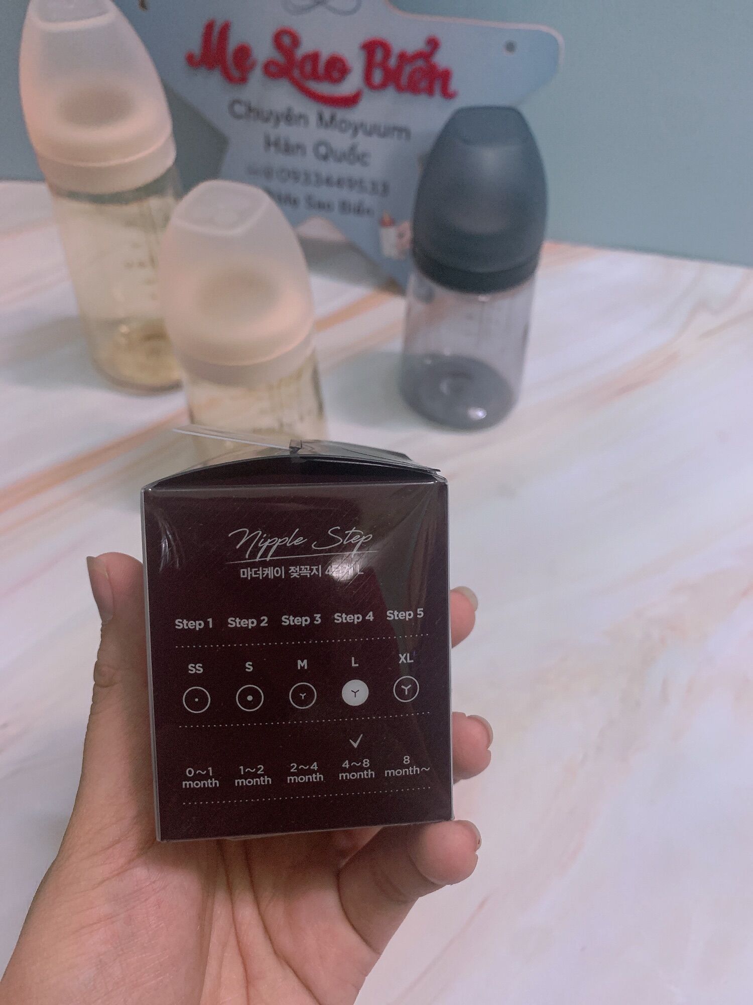 (Chính hãng - Fullbox) Bình sữa Mother-K nhựa PPSU Hàn Quốc nhiều hoạ tiết