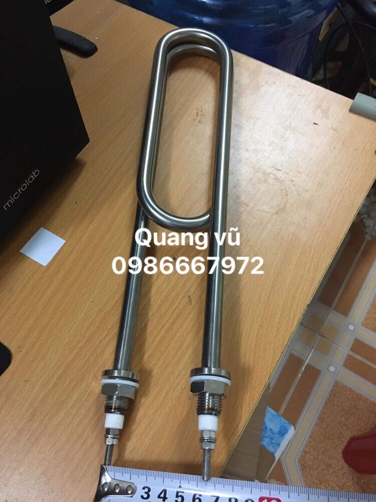 Thanh nhiệt tủ cơm công nghiệp 220v/5kw đầu zen M16