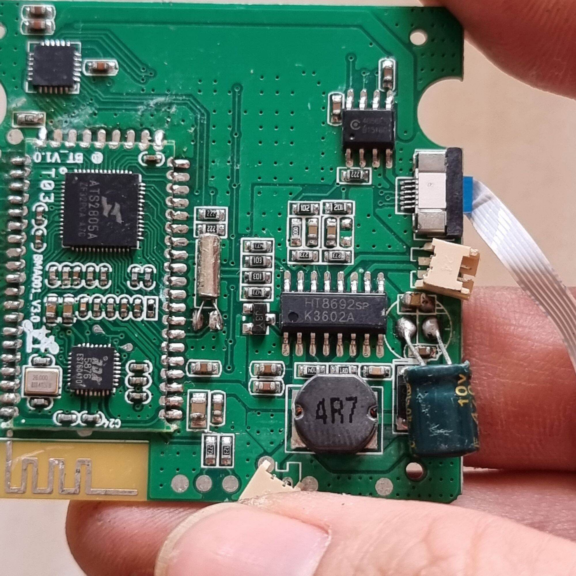 mạch loa bluetooth 5w (1loa) IC HT8692.ATS2805A cũ