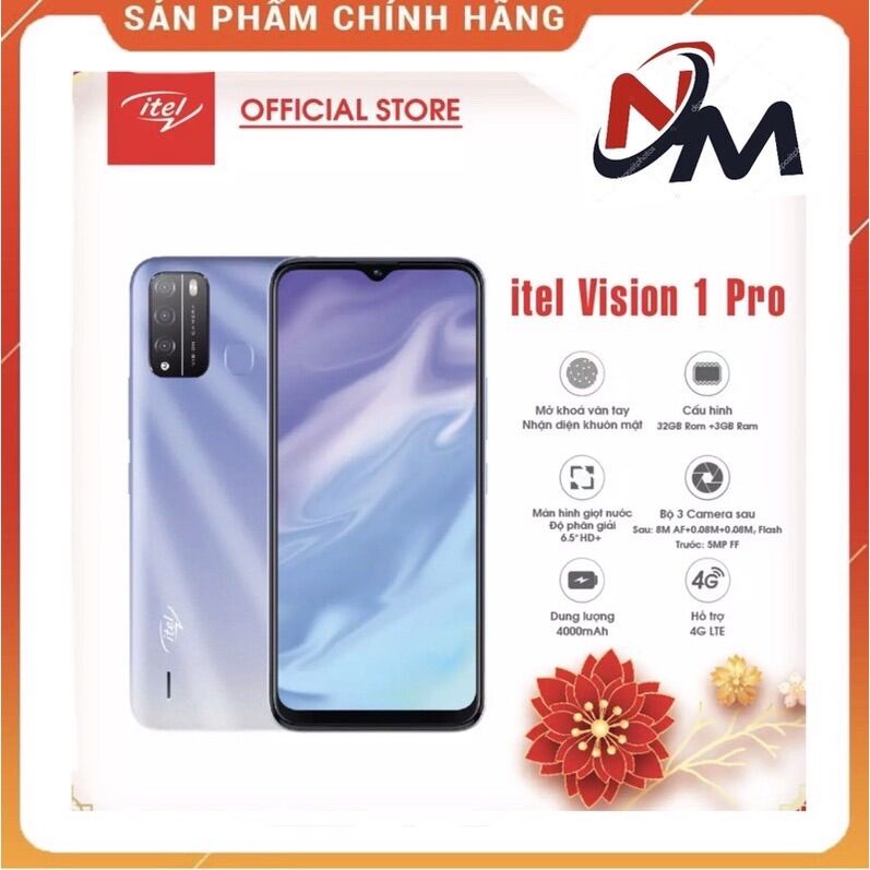 Điện thoại Itel Vision 1 Pro (3GB/32GB)-Hàng Chính Hãng