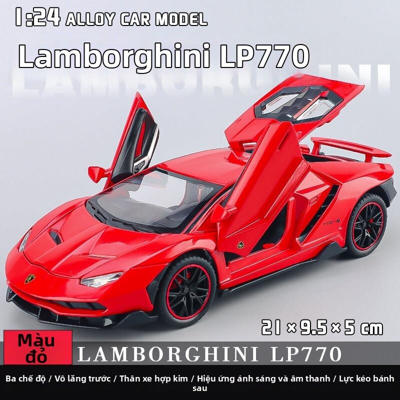 BANCHANJUANYING | Realistic Lamborghini Model Car for Children Alloy Toy - 8