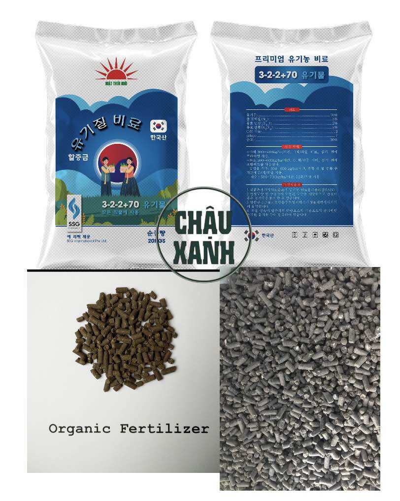 Phân cá , hữu cơ gà , hữu cơ cá nhập khẩu Hàn Quốc