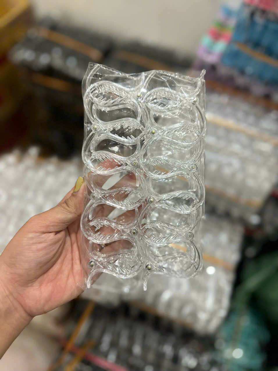 Kẹp tóc 3 răng 5 răng (ngẫu nhiên màu)