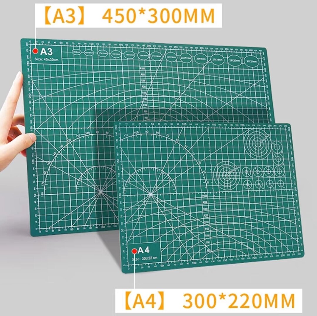 Bảng cắt / Tấm lót A3 / A4 Cutting Mat ( 30 cm x 22 cm )