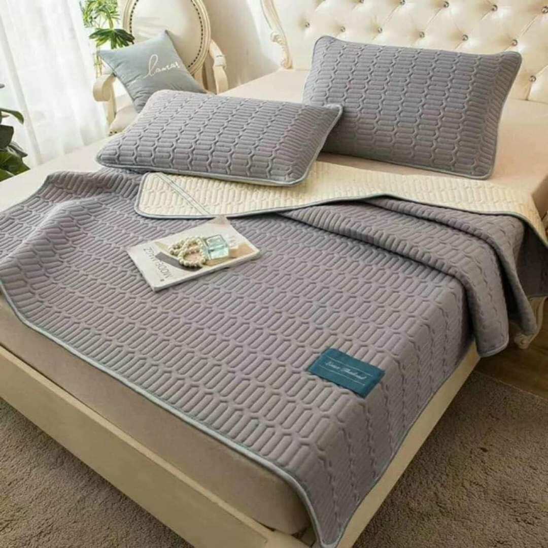 Chiếu điều hoà cao su non tencel latex hàng 1 màu, nặng 2kg trở lên