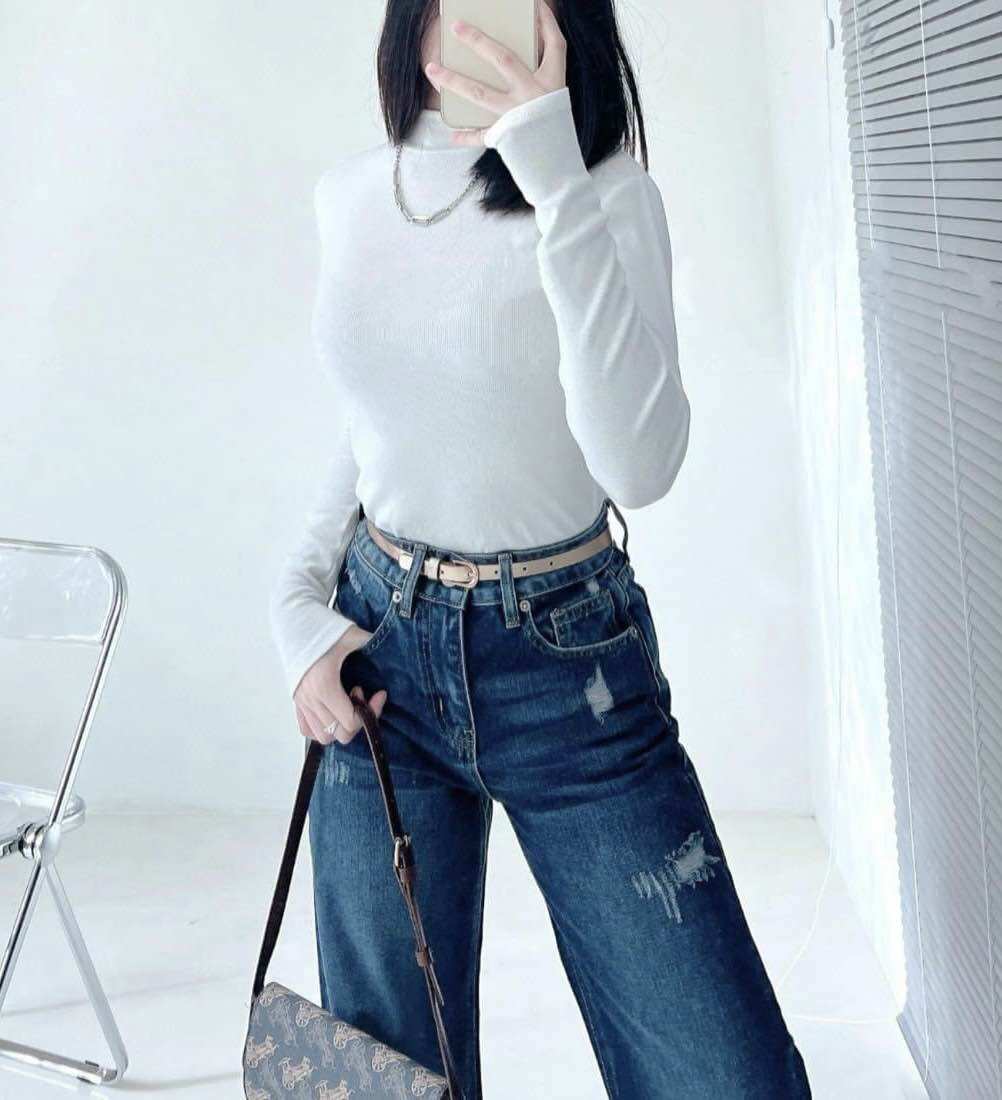 Áo aero dư xịn cổ cao dài phủ tay 3 màu size xs s m l